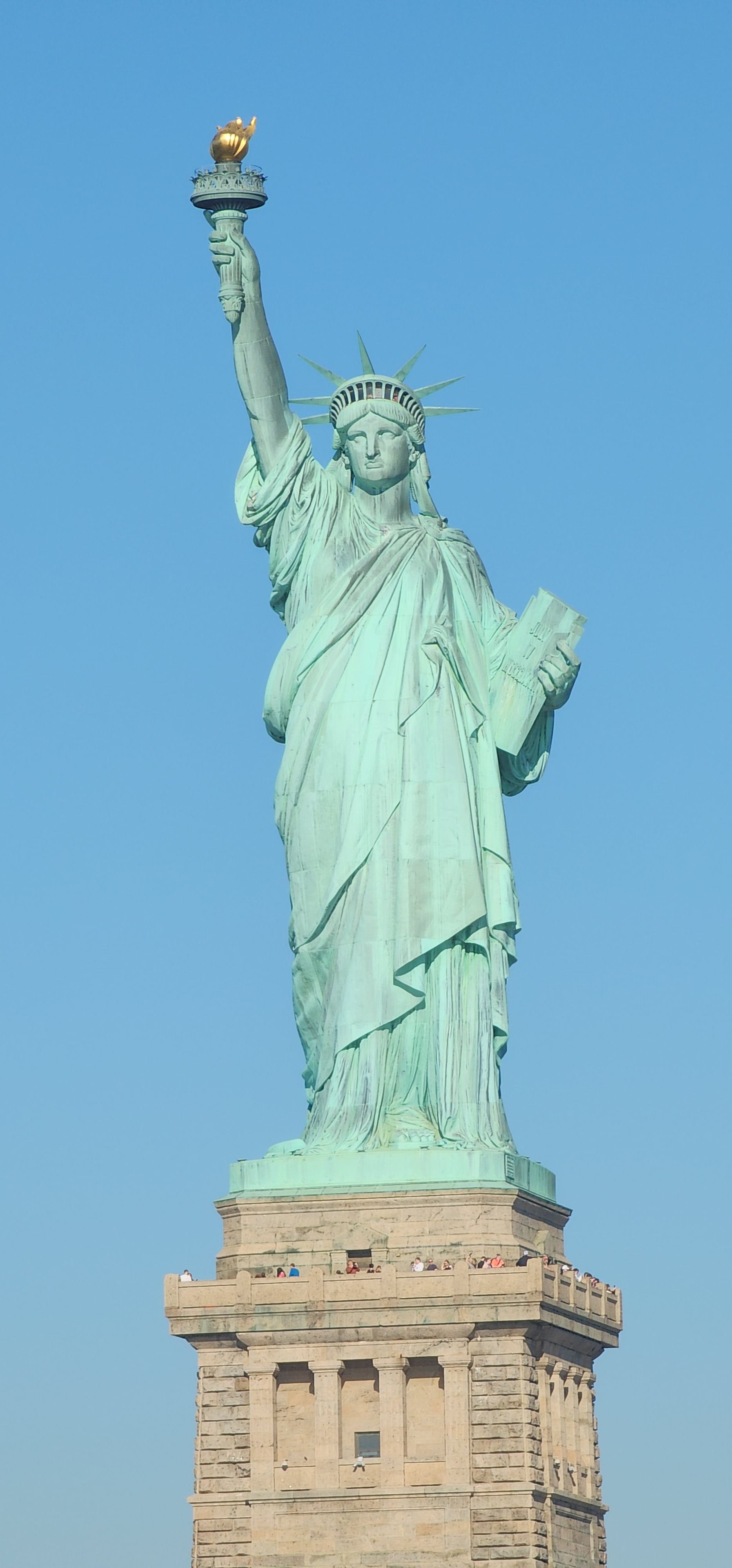 Statue of Liberty close-up